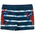 Produktbild: United Labels® Badehose Marvel - Spiderman, geringelt blau 92