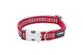 Produktbild: Red Dingo Hundehalsband mit Reflektoren, 15 mm x 24-36 cm