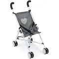 Produktbild: Puppenbuggy Roma, Puppenwagen, Mini-Buggy, Jeans Grau
