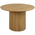 Produktbild: P & B Esstisch, Natur, Holzwerkstoff, rund, Säule, 120x75x120 cm, Esszimmer, Tische, Esstische, Esstische rund