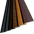Produktbild: 4x 6m Fensterleiste Flachleiste Abdeckleiste 30mm Höhe - Made in Germany - 1 m bis 60 m (MIT LIPPE) selbstklebend Flachleisten in grau, anthrazit, braun, dunkelbraun, golden-oak