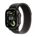 Produktbild: Apple Watch Ultra 3 Titan Schwarz (GPS + Cellular) 49mm (Trail Armband Schwarz/Kohlegrau) M/L MF1H4QF/A