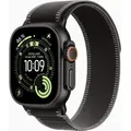 Produktbild: APPLE Watch Ultra 3 GPS + Cellular 49mm Schwarzes Titan Case mit Schwarz/Kohle Trail Loop - M/L