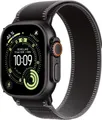 Produktbild: Apple Watch Ultra 3 Titanium Black Trail Loop Black M/L - Neu Versiegelt