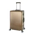 Produktbild: Aluminium Reisekoffer, Travelhouse® Tokyo, großer Trolley mit 4 Rollen, Aluminium Hartschale, 72 x 45 x 28 cm
