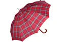 Produktbild: Knirps® Stockregenschirm Herrenschirm mit Automatik, groß und stabil, mit robustem Stahlgestell - check red