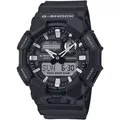 Produktbild: Chronograph CASIO G-SHOCK, schwarz (grau, schwarz), Armbanduhren, Kinder, Chronograph, Quarzuhr, Armbanduhr,Herrenuhr, digital,Resinband, bis 20 bar wasserd.