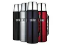 Produktbild: THERMOS Kanne King 1,2 Isolierflasche Flasche Isolierkanne Becher Drehverschluss Farbe: Stainless steel mat