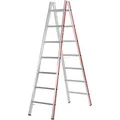 Produktbild: Hymer Sprossenstehleiter mit verschraubten Alumininium Scharnieren 2x12 Sprossen