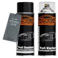 Produktbild: Autolack Spraydosen Set für VW Volkswagen LD7Z Salt Lake Grey Metallic