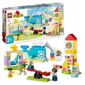 Produktbild: LEGO DUPLO Traumspielplatz Set, Konstruktionsspielzeug für Kinder ab 2 Jahren mit Wal- und Raketengerüste und Figuren, hilft Kleinkindern, Buchstaben, Zahlen und Farben mit Steinen zu Lernen 10991