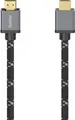 Produktbild: Hama 00205238 HDMI-Kabel 1 m HDMI Typ A (Standard) Schwarz - Grau (00205238)