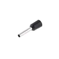 Produktbild: 100 Stk. SeKi Aderendhülsen schwarz 1,50mm² isolierte Kabel Endhülsen; Industriequalität