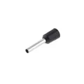 Produktbild: 100 Stk. Aderendhülsen schwarz 1,50mm² isoliert Kabel Endhülsen 1,5mm²