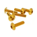 Produktbild: Schraubensatz 6 Stück Verkleidung Gold - M5X20 für Bimotor Garelli Dazon Adiva