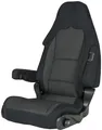Produktbild: Sportscraft S10.1 Pilotensitz, Ara schwarz/grau, Fahrerseite, mit Lordosenstütze