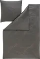 Produktbild: Estella Mako Interlock Jersey Bettwäsche Balthasar schiefer 155x220 cm + 80x80 cm
