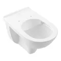 Produktbild: V&B Wand-WC, Tiefspüler VICARE 36x59,5cm, D-Flush, Abg. waag., weiß