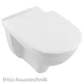 Produktbild: Villeroy & Boch O.NOVO Vita Wand-WC, Tiefspülklosett erhöhte Sitzposition weiß
