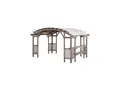 Produktbild: Sunjoy Zedernholz Pergola DAJTI - 305cm x 427cm, grau
