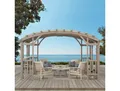 Produktbild: Modante Pavillon, Holz, Zeder, 427x250x305 cm, wetterfest, Sonnen- & Sichtschutz, Pavillons & Pergolas, Pavillons
