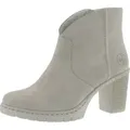Produktbild: Rieker Damen Stiefelette Blockabsatz Reißverschluss Y2553, Größe:40 EU, Farbe:Beige - Beige - 40