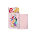 Produktbild: Disney Prinzessin Bloom Bettwäsche 140×200 cm, 70×90 cm