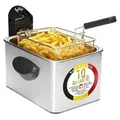 Produktbild: Frifri 5848, 4,5 l, 1,5 kg, Einzelbild, Aluminium, Eigenständig, 3200 W - Schwarz