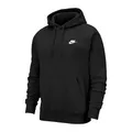 Produktbild: Nike NSW Club Hoodie Herren in black-black-white, Größe XL FS 2025