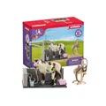 Produktbild: SCHLEICH Horse Club 42104 11-Teiliges Pferde Spielzeug Set für Mädchen und Jungen ab 5 Jahren Spielset mit Pferdestall, Waschplatz, Stall, Pferd, Reiterin und Pferde Zubehör