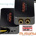Produktbild: Musway HL-2v2 High-Low-Level-Adapter Hochpegeladapter Cinch Konverter Remote EPS