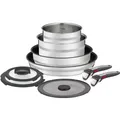 Produktbild: Tefal Jamie Oliver Ingenio G6 (Pfannenset + Topfset, Edelstahl) (L9769932)