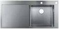 Produktbild: hansgrohe Küchenspüle, Einbau 450 mm mit Abtropffläche für 600 mm Unterschrank, edelstahl