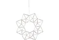 Produktbild: STAR TRADING Dekokranz Edge, LED Deko-Kranz Edge, silber, Ø 40cm