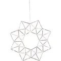Produktbild: Star Trading LED Deko-Kranz Edge, silber, Ø 40cm