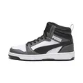 Produktbild: PUMA Unisex Rebound V6 Turnschuhe, Puma White Puma Black Shadow Gray, 45 EU