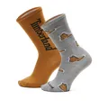 Produktbild: Timberland All Over Print Boot Crew Socks 2 Pairs EU 39-43