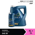 Produktbild: Mannol 4-Takt Agro SAE 30 Rasenmäheröl API SL JASO MA 4+1 Liter = 5 Liter