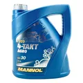 Produktbild: Motoröl Mannol 4-Takt Agro 30W Rasenmäheröl Maschinenöl API SG JASO MA/MA2 4L