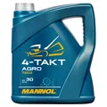 Produktbild: 4-Takt Motorenöl Traktoren Rasenmäher Agro SAE 30 MANNOL API SG 4 Liter Motor Öl