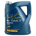 Produktbild: Motoröl Motorenöl Mannol 4-Takt Agro SAE 30 4 Liter Kanister MN7203-4