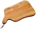 Produktbild: KESPER | Schneid- und Servierbrett, Material: Akazienholz, Maße: 37,5 x 23 x 1,5 cm, Farbe: Braun, Natur | 28611