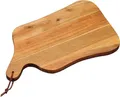 Produktbild: KESPER® Schneidebrett Schneid- und Servierbrett, Akazienholz, Maße: 37,5 x 23 x 1,5 cm, (1-St)