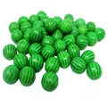 Produktbild: Bubble Gum Kugeln in Wassermelonen Optik mit Brausepulver 1000g