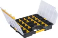 Produktbild: Allit Sortimentskasten EuroPlus Basic S37 6-20 Fächer,20 flexible Trennstege, 365 x 295 x 62 mm, schwarz/gelb