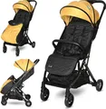 Produktbild: Lorelli Kinderwagen Myla, Reisebuggy mit Liegeposition, Baby Buggy mit Liegefunktion klein, Leicht, Nur 7 kg, Kinderbuggy klappbar bis 15kg, Gelb