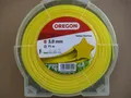 Produktbild: scharfer 5-Kant Nylonfaden Mähfaden Ø 3,0mm - 71 m OREGON STARLINE für Fadenkopf