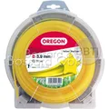 Produktbild: OREGON Yellow Starline Mähfaden 3,0 mm x 71 m Nylonfaden Freischneider Sense