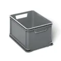 Produktbild: Curver Unibox Classic Eco Stapelkiste, klein, Grau