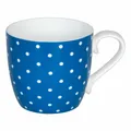 Produktbild: Könitz Little Dots Turquoise Becher, Tasse, Kaffeetasse, Bone China, Blau, 400ml